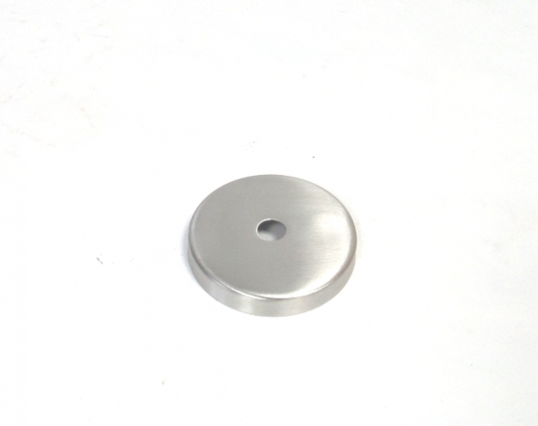 Abdeckrosette Ø 75x15mm für Stab Ø12mm Edelstahl