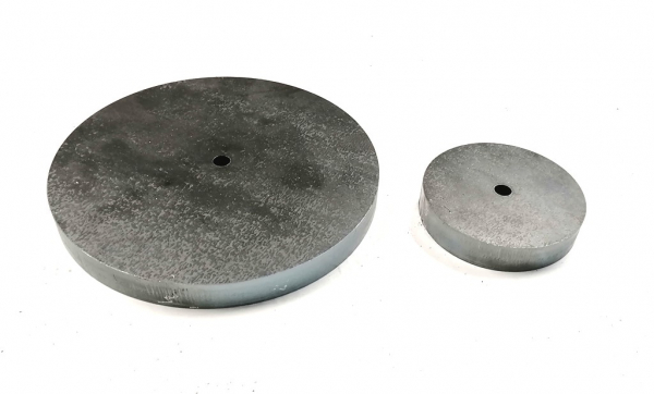 Stahlronde mit Mittelloch Ring 20mm Materialstärke