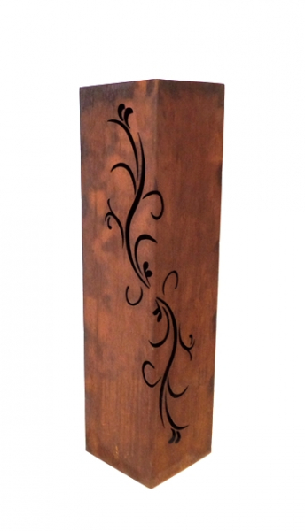 Edelrost Säule Ranke