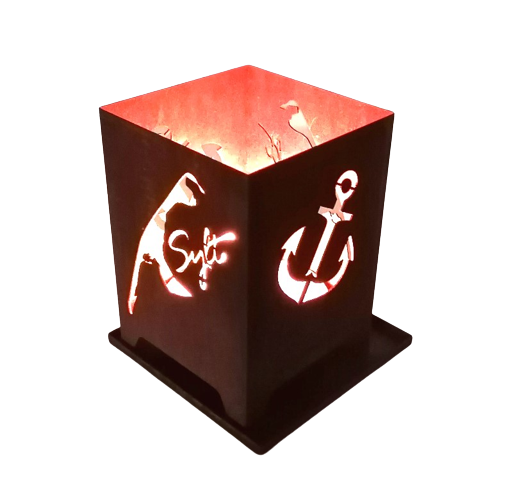 Tischfeuerkorb Anker - Insel - Sylt 