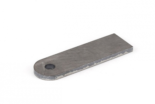 Stahl Anschweisslasche 100x30x6mm Bohrung Ø 9mm